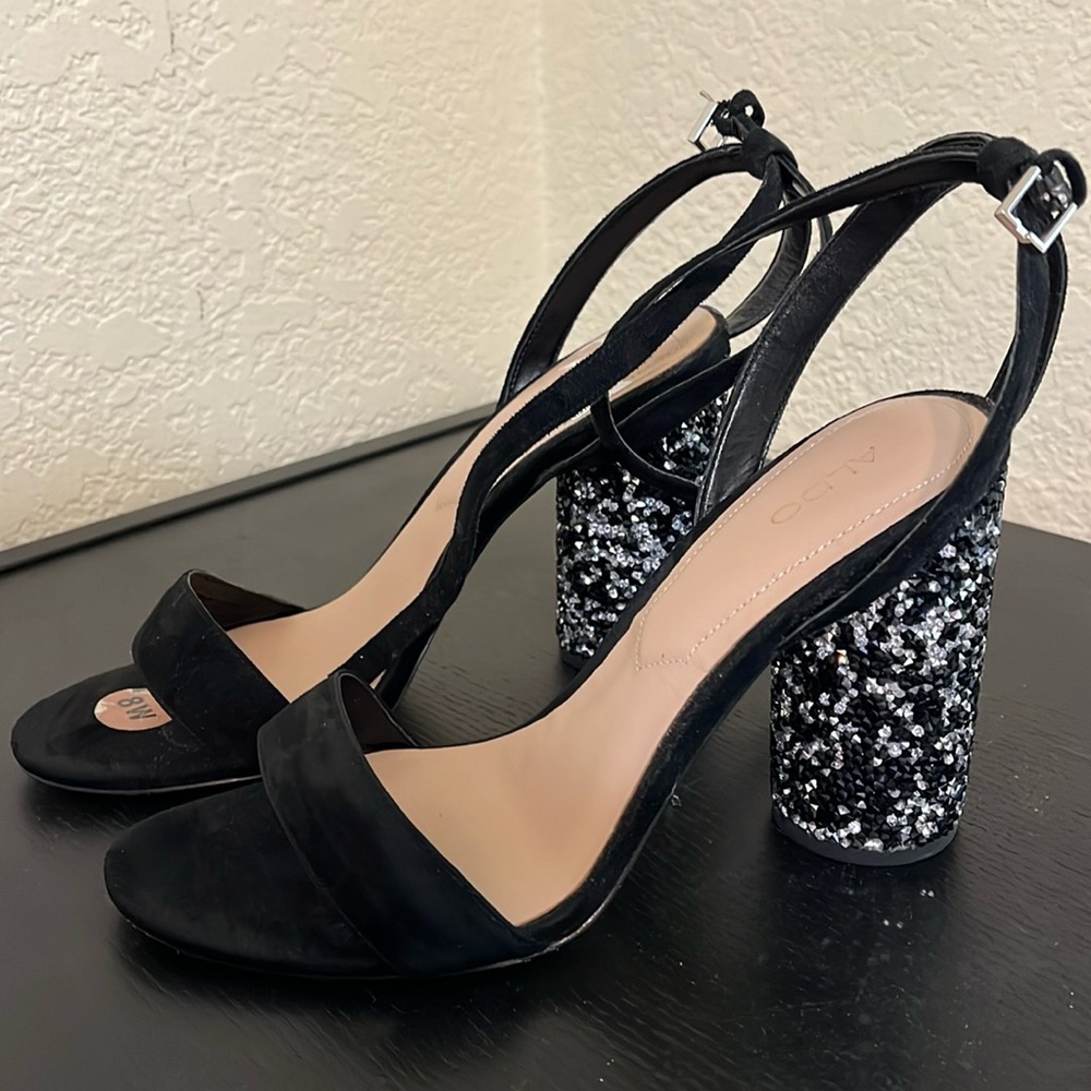 Aldo bling heels